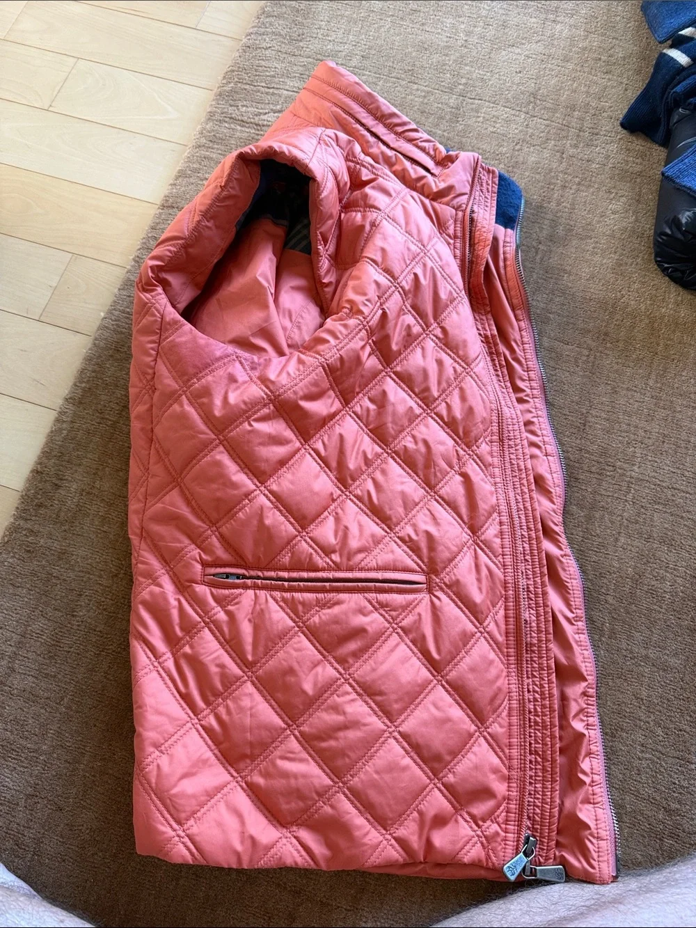 Orange Brooks Brothers Men’s Vest